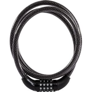 Master Lock Black Set Your Own Combination Bike Lock Metal Cable Lock has a Wea Master Lock Black Set Your Own Combination Bike Lock Metal Cable Lock has a Wea