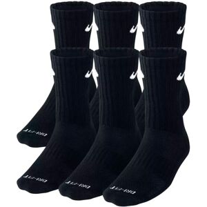 Nike Plus Cushion Socks (6-Pair) (L (Men's 8-12 / Women's 10-13) Crew Nike Plus Cushion Socks (6-Pair) (L (Men's 8-12 / Women's 10-13) Crew