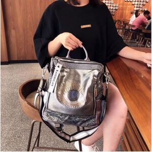 Unbranded (silver) Women's 2024 Trendy Diamond-Patterned Multifunctional Backpack: Stylish Unbranded (silver) Women's 2024 Trendy Diamond-Patterned Multifunctional Backpack: Stylish