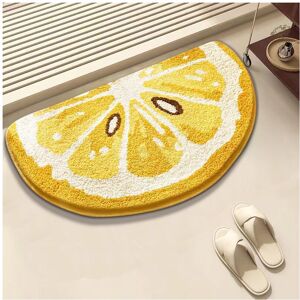 Unbranded (Lemon slices, 50X80cm 19.7X31.5in) Fruit watermelon suction bathroom carpet imi Unbranded (Lemon slices, 50X80cm 19.7X31.5in) Fruit watermelon suction bathroom carpet imi