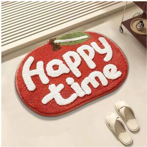 Unbranded (Red Apple, 50X80cm 19.7X31.5in) Fruit watermelon suction bathroom carpet imitat Unbranded (Red Apple, 50X80cm 19.7X31.5in) Fruit watermelon suction bathroom carpet imitat