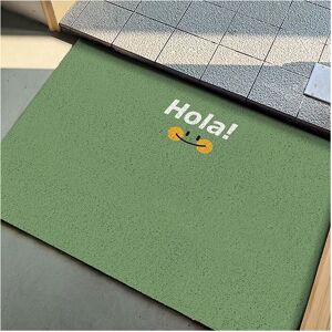 Unbranded (Hola Green Source, 50X80cm 19.7X31.5in ) Simple solid color door mat, dirt resi Unbranded (Hola Green Source, 50X80cm 19.7X31.5in ) Simple solid color door mat, dirt resi
