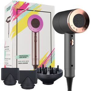 Unbranded (D087B Black Gold, British Rules (240V)) Hairdryer for household high-power nega Unbranded (D087B Black Gold, British Rules (240V)) Hairdryer for household high-power nega