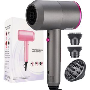 Unbranded (9808 Gray, British Rules (240V)) Hairdryer for household high-power negative io Unbranded (9808 Gray, British Rules (240V)) Hairdryer for household high-power negative io