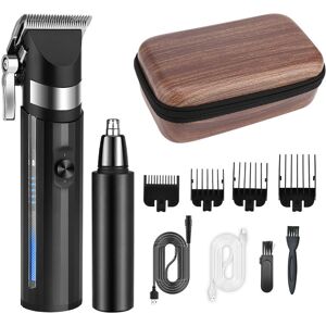 Unbranded (LM-2030) Mother and child haircutter set LCD digital display electric haircutte Unbranded (LM-2030) Mother and child haircutter set LCD digital display electric haircutte