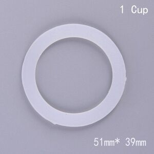 Unbranded (51mm) 2pcs Portable Spare Rubber Gasket Seal Ring Universal Stove Top Coffee Unbranded (51mm) 2pcs Portable Spare Rubber Gasket Seal Ring Universal Stove Top Coffee