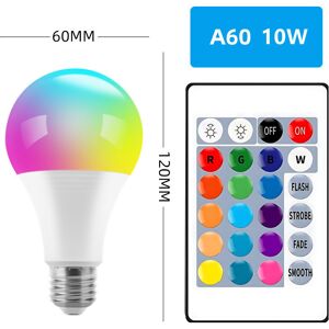 Unbranded (RGB+W, A70 15WRGB+white light 220v single voltage) LED colorful light bulb e27 Unbranded (RGB+W, A70 15WRGB+white light 220v single voltage) LED colorful light bulb e27