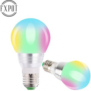 Unbranded (RGB Colorful + Remote Control, 3) 3W RGB bulb light Q4 table tennis LED colorfu Unbranded (RGB Colorful + Remote Control, 3) 3W RGB bulb light Q4 table tennis LED colorfu