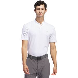 (S, White/Grey Two) adidas Golf Mens Sport Stripe Breathable Moisture Wicking Po (S, White/Grey Two) adidas Golf Mens Sport Stripe Breathable Moisture Wicking Po