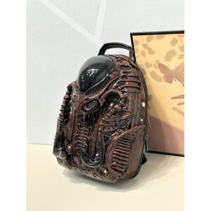 Unbranded (Claret, Length 27cm, width 10cm, height 37cm) Fashionable unique shape backpack Unbranded (Claret, Length 27cm, width 10cm, height 37cm) Fashionable unique shape backpack