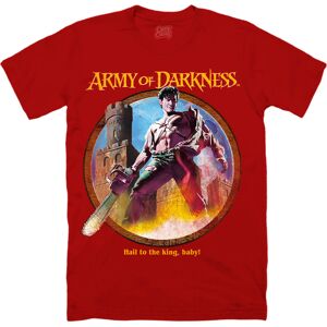 Gildan (L) ARMY OF DARKNESS: HAIL TO THE KING - T-SHIRT (BLOOD RED) Gildan (L) ARMY OF DARKNESS: HAIL TO THE KING - T-SHIRT (BLOOD RED)