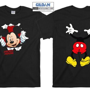 Gildan (L) Mickey Mouse Funny Head Halloween T-shirt A Gildan (L) Mickey Mouse Funny Head Halloween T-shirt A