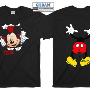 Gildan (M) Mickey Mouse Funny Head Halloween T-shirt A Gildan (M) Mickey Mouse Funny Head Halloween T-shirt A
