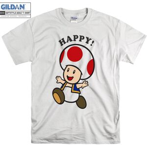 Gildan (L) Nintendo Super Mario Toad Stay T-shirt Gildan (L) Nintendo Super Mario Toad Stay T-shirt