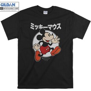 Gildan (L) Mickey And Friends Mickey Mouse Kanji T shirt T-shirt Gildan (L) Mickey And Friends Mickey Mouse Kanji T shirt T-shirt