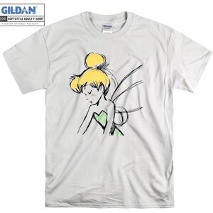 Gildan (L) Tinker Bell Sketch V-neck Peter Pan T-shirt Hoodie Kid Child Tote Bag Gildan (L) Tinker Bell Sketch V-neck Peter Pan T-shirt Hoodie Kid Child Tote Bag
