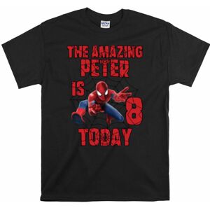 Gildan (S) Amazing Spider-man Superhero Personalized Name T-shirt For Boy Girl Kid Todd Gildan (S) Amazing Spider-man Superhero Personalized Name T-shirt For Boy Girl Kid Todd