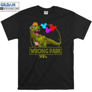 Gildan (XXL) Dinosaur T-Rex Wrong Mickey Mouse T-shirt Gildan (XXL) Dinosaur T-Rex Wrong Mickey Mouse T-shirt