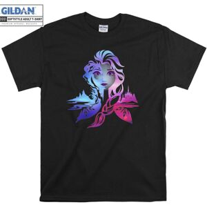 Gildan (L) Frozen 2 Elsa Two Tone T-shirt Gildan (L) Frozen 2 Elsa Two Tone T-shirt