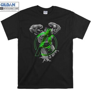 Gildan (S) Marvel Avengers Hulk Jump Smash T-shirt Gildan (S) Marvel Avengers Hulk Jump Smash T-shirt