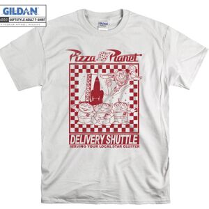 Gildan (S) Toy Story Pizza Planet Delivery Shuttle T shirt T-shirt Gildan (S) Toy Story Pizza Planet Delivery Shuttle T shirt T-shirt