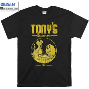 Gildan (XL) Tony's Restaurant Poster Vneck T-shirt Gildan (XL) Tony's Restaurant Poster Vneck T-shirt