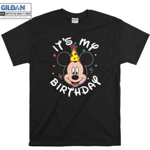 Gildan (M) Mickey Mouse It's My Birthday Mickey Birthday T shirt T-shirt Gildan (M) Mickey Mouse It's My Birthday Mickey Birthday T shirt T-shirt