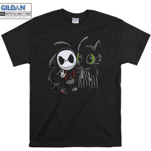 Gildan (L) Jack Skellington Tootheless Cute T-shirt Gildan (L) Jack Skellington Tootheless Cute T-shirt