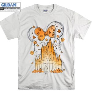 Gildan (XL) Watercolor Castle Minnie Pumpkins T-shirt Gildan (XL) Watercolor Castle Minnie Pumpkins T-shirt