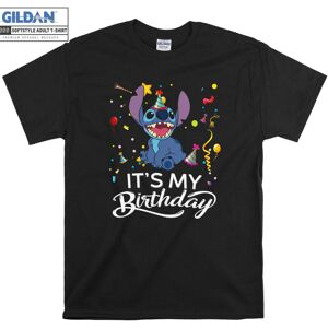 Gildan (S) Stitch It's My Birthday Cute Stitch and Lilo T shirt T-shirt Gildan (S) Stitch It's My Birthday Cute Stitch and Lilo T shirt T-shirt