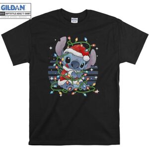 Gildan (M) Stitch Christmas Lilo Stitch T-shirt Gildan (M) Stitch Christmas Lilo Stitch T-shirt
