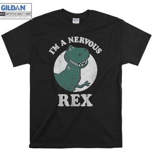 Gildan (XXL) Toy Story I'm A Nervous Rex T-shirt Gildan (XXL) Toy Story I'm A Nervous Rex T-shirt