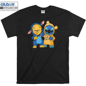 Gildan (M) Winnie The Pooh and Stitch Best T-shirt Gildan (M) Winnie The Pooh and Stitch Best T-shirt
