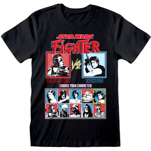 (Small) Star Wars 'Vs Screen' (Black) T-Shirt (Small) Star Wars 'Vs Screen' (Black) T-Shirt