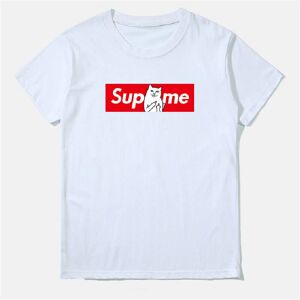 Unbranded (White, XL) Supreme Men Ripndip Slim Fit Stylish Shirts Cotton Short Sleeve Shir Unbranded (White, XL) Supreme Men Ripndip Slim Fit Stylish Shirts Cotton Short Sleeve Shir