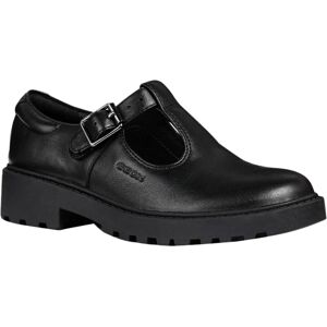 (11.5 UK Child, Black) Geox Girls Casey Leather Mary Janes (11.5 UK Child, Black) Geox Girls Casey Leather Mary Janes