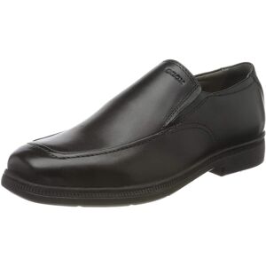(4 UK, Black) Geox Boys Federico Leather School Shoes (4 UK, Black) Geox Boys Federico Leather School Shoes