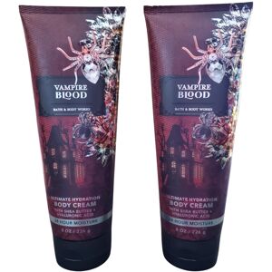 Bath & Body Works Vampire Blood Ultimate Hydration Body Cream 8 Ounces Pack of 2 Bath & Body Works Vampire Blood Ultimate Hydration Body Cream 8 Ounces Pack of 2