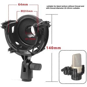 Unbranded Microphone Shock Mount for PC-K220 Broadcast Clip Studio Recording Mic Holder Sp Unbranded Microphone Shock Mount for PC-K220 Broadcast Clip Studio Recording Mic Holder Sp