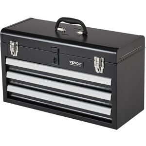 VEVOR Metal Tool Box 8.6-inch Portable Metal Tool Box with 5 Drawers Small To VEVOR Metal Tool Box 8.6-inch Portable Metal Tool Box with 5 Drawers Small To