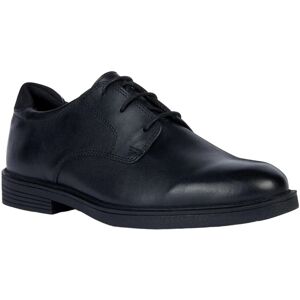 (3 UK, Black) Geox Boys J Zheeno A Leather School Shoes (3 UK, Black) Geox Boys J Zheeno A Leather School Shoes