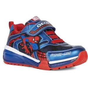 (1 UK, Navy/Royal Blue/Red) Geox Boys J Bayonyc B Spider-Man Trainers (1 UK, Navy/Royal Blue/Red) Geox Boys J Bayonyc B Spider-Man Trainers