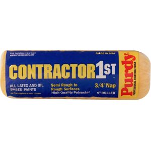 9 x 3/4"""""""" Nap Purdy 14A688094 Contractor 1st Roller Cover Polyester"""""" 9 x 3/4"""""""" Nap Purdy 14A688094 Contractor 1st Roller Cover Polyester""""""