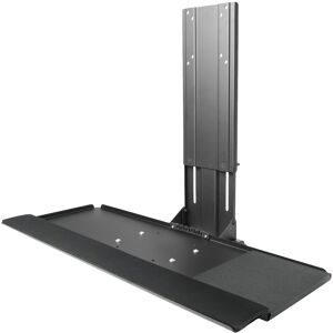 VIVO Computer Keyboard and Mouse Platform Tray Adjustable VESA Mount Attachment VIVO Computer Keyboard and Mouse Platform Tray Adjustable VESA Mount Attachment