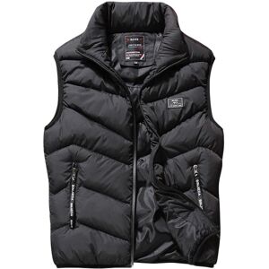 Unbranded (Black, 2XL) Warm Winter Men Paded Sleeveless Puffer Jacket Vest Waistcoat Coat Unbranded (Black, 2XL) Warm Winter Men Paded Sleeveless Puffer Jacket Vest Waistcoat Coat