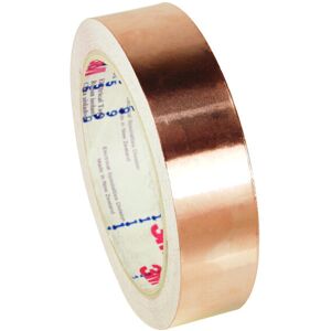 3M 1181 Copper Tape - 1/2 in Width x 18 yd Length - 2.6 mil Total Thickness - 27 3M 1181 Copper Tape - 1/2 in Width x 18 yd Length - 2.6 mil Total Thickness - 27