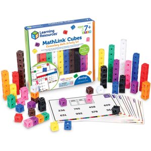 Learning Resources MathLink Cubes Elementary Math Activity Set - 115 Pieces Age Learning Resources MathLink Cubes Elementary Math Activity Set - 115 Pieces Age
