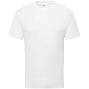 (S, White) Fruit of the Loom Unisex Adult Cotton T-Shirt (S, White) Fruit of the Loom Unisex Adult Cotton T-Shirt