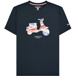 (3XL, Navy) Lambretta Mens AW24 Scooter Flag Big & Tall T-Shirt (3XL, Navy) Lambretta Mens AW24 Scooter Flag Big & Tall T-Shirt