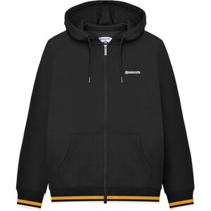 (L, Black/Gold) Lambretta Mens AW24 Full Zip Hoodie (L, Black/Gold) Lambretta Mens AW24 Full Zip Hoodie